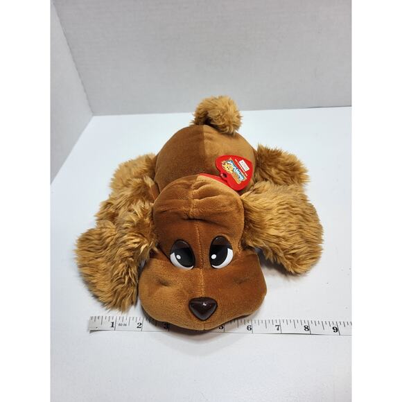 Vintage 2000s Jakks Pound Puppies Happy Waggin Pups Pound Puppy Toy Tail Wagging - Picture 9 of 10